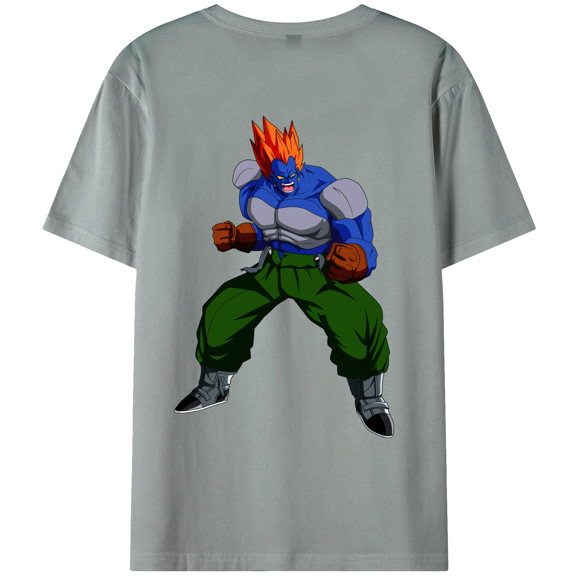 （画像用） ドラゴンボール DRAGON BALL 綿100％ メンズ半袖Tシャツ（バックプリント） 通気性